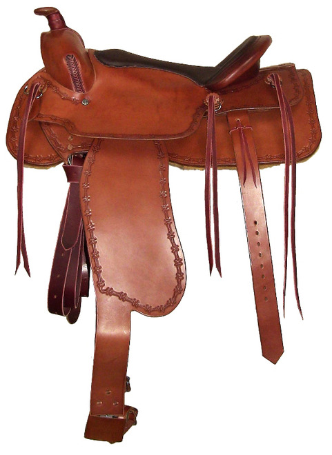Ansur Westernaire treeless saddle #32411