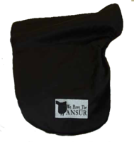 Thumb saddle cover logo